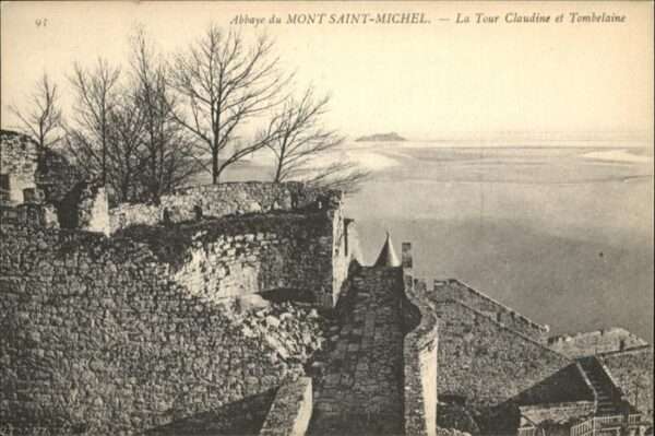 Mont-Saint-Michel La Tour Claudine et Tombelaine