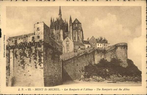 Mont-Saint-Michel Les Remparts et l'Abbaye