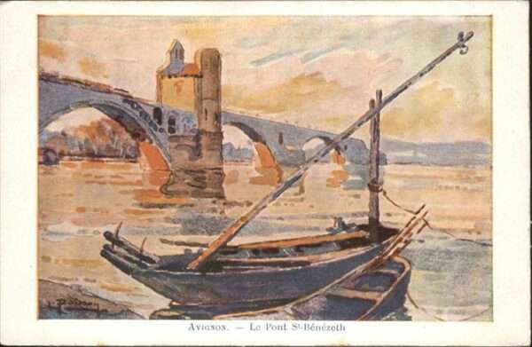 Avignon Vaucluse Le Pont St-Benezeth