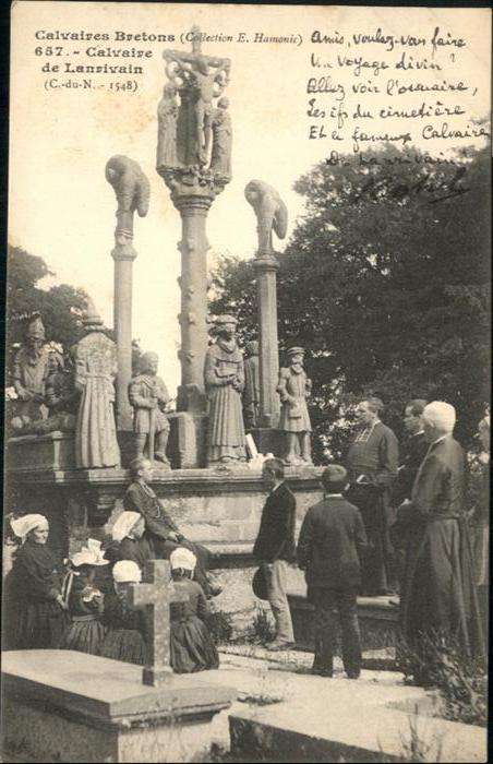 Lanrivain Calvaires Bretons