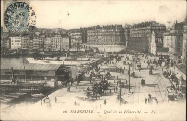 Marseille Bouches-du-Rhone Quai de la Fraternite