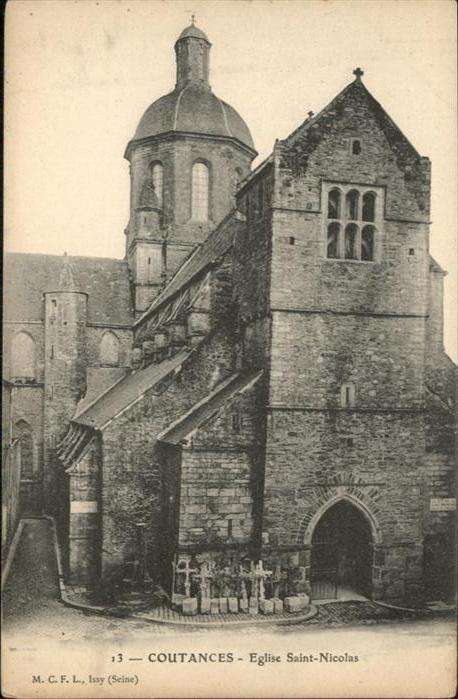 Coutances Eglise Saint-Nicolas