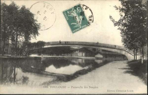 Toulouse Haute-Garonne Passerelle des Soupirs