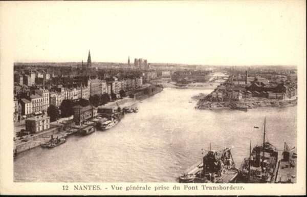 Nantes Loire Atlantique Vue generale