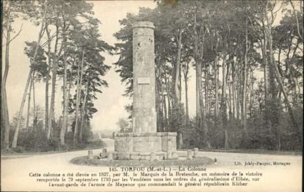 Torfou Maine-et-Loire La Colonne