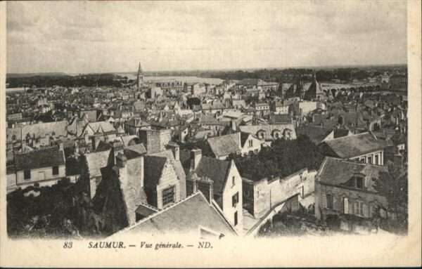 Saumur Vue generale