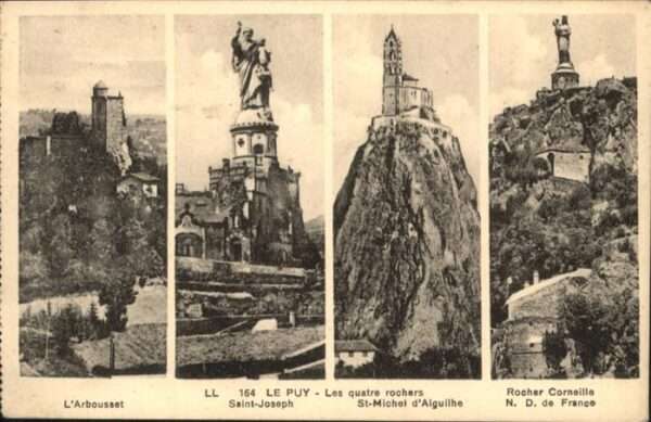 Le Puy-en-Velay L'Arbousset les quatres rochers St-Mich