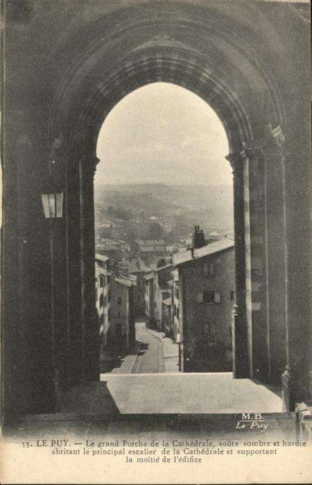 Le Puy-en-Velay Le grand Porche de la Cathedrale