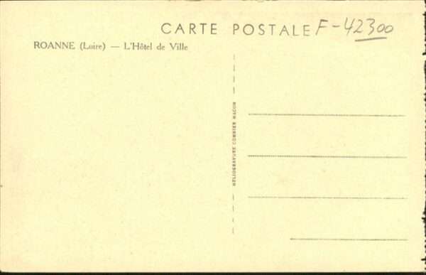 Roanne Loire l_Hotel de Ville – Bild 2