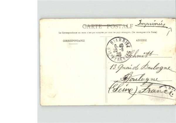 Biarritz Pyrenees Atlantiques La grande Plage – Bild 2