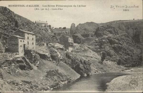 Monistrol-d Allier Les Rives pittoresques de l'Allier Cure