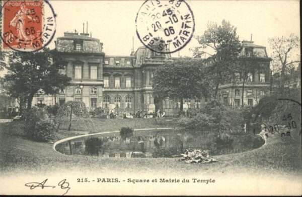 Paris Square et Mairie du Temple