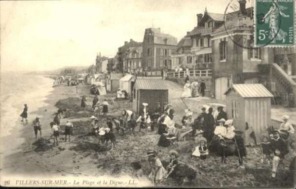 Villers-sur-Mer La Plage et la Digue