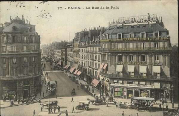 Paris La Rue de la Paix