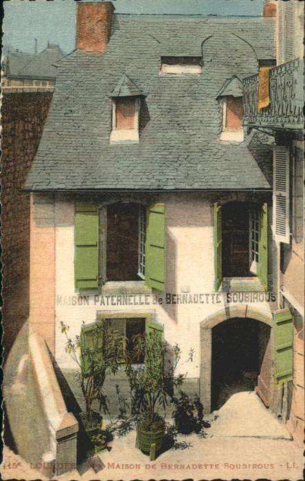 Lourdes Hautes Pyrenees Maison Paternelle de Bernadette Soubiro