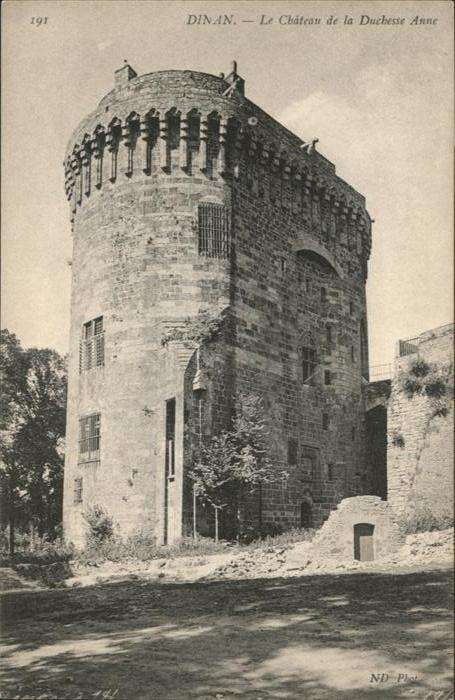 Dinan 22 Le Chateau de la Duchesse Anne