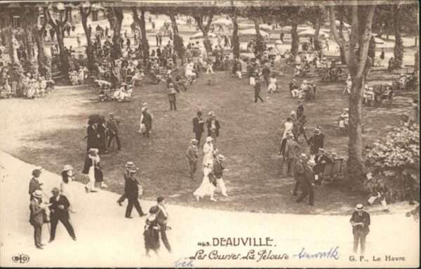 Deauville-sur-Mer les Courses la Pelouse