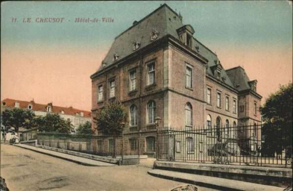 Le Creusot Saone-et-Loire Hotel-de-Ville
