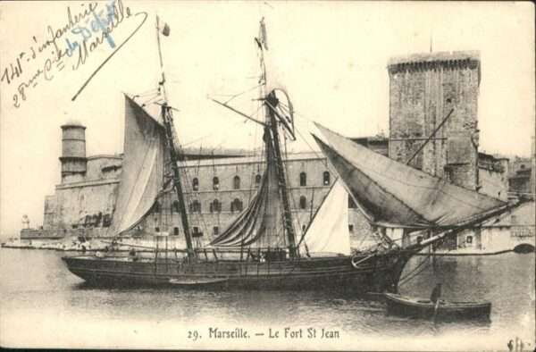 Marseille Bouches-du-Rhone Le Fort St. Jean