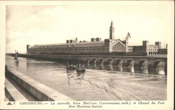 Cherbourg La nouvelle Gare Maritime