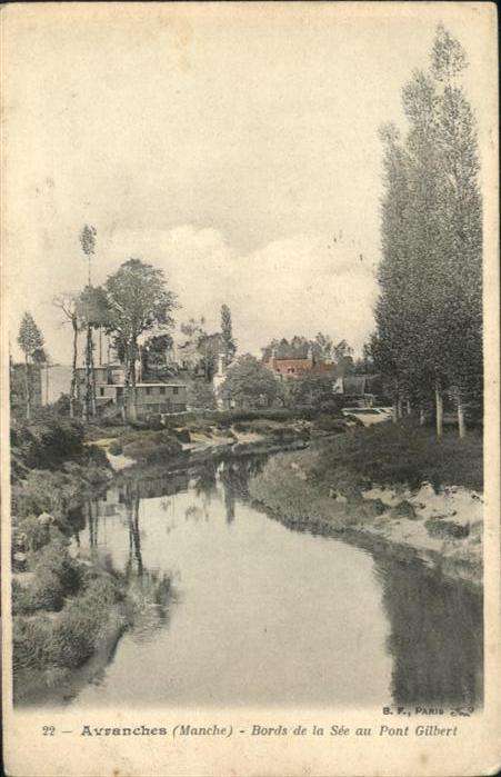 Avranches Bords de la See au Pont Gilbert