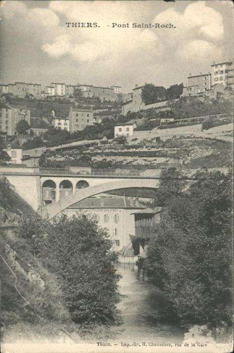 Thiers Pont Saint-Roch.