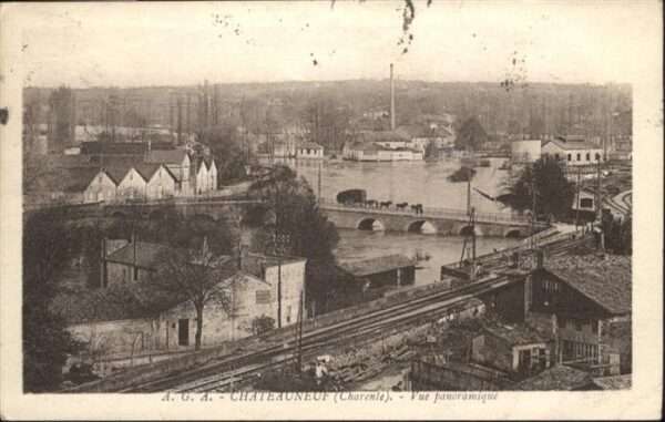 Chateauneuf-sur-Charente Vue panoramique