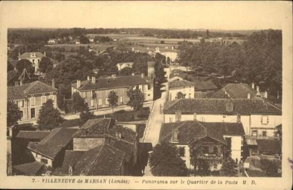 Villeneuve-de-Marsan Quartier de la Poste