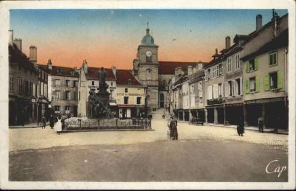 Saint-Die-des-Vosges Place Jules-Ferry