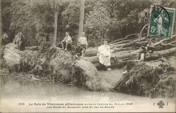 Vincennes Le Bois Ceylone 1908