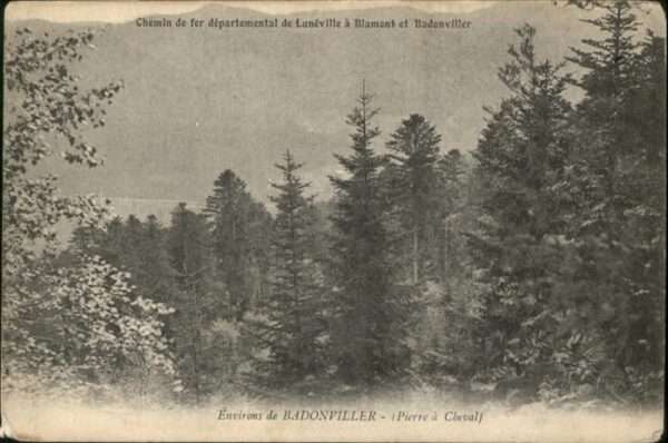 Badonviller Chemin Badonviller