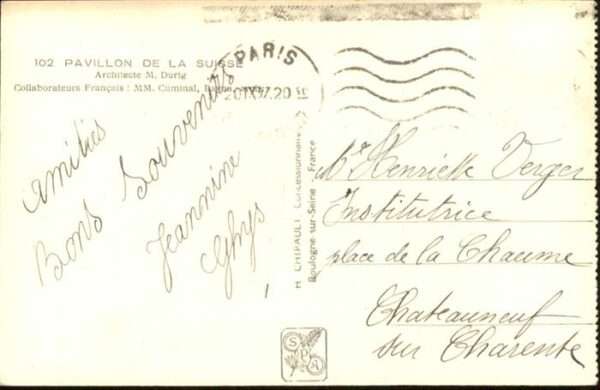 Paris Exposition Internationale Schiff – Bild 2