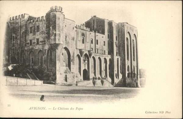 Avignon Vaucluse Chateau Papes