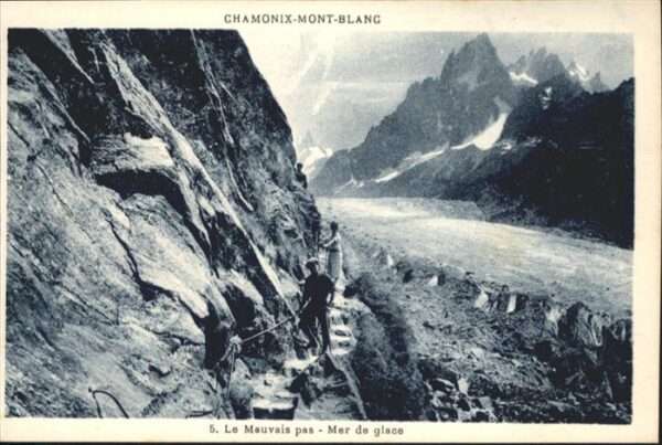 Chamonix Mont Blanc Mauvais pas