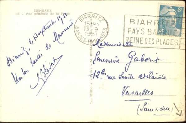 Hendaye Pyrenees Atlantiques Strand – Bild 2