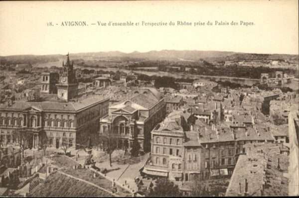 Avignon Vaucluse Palais Papes