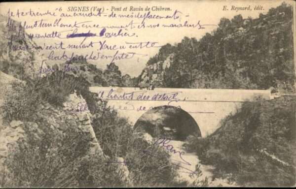 Signes Pont Ravin Chibron