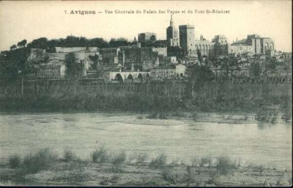 Avignon Vaucluse Palais Papes Pont St Benezet