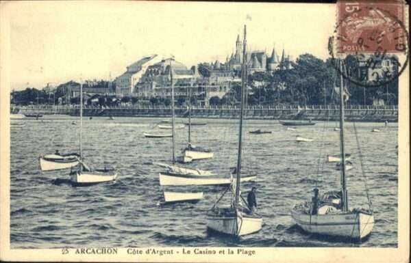 Arcachon Casino Plage Schiff