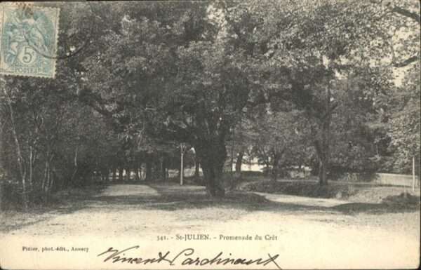 Saint-Julien-en-Genevois Promenade Cret