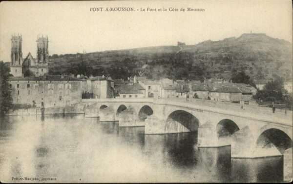 Pont-a-Mousson Pont et la Cote Mousson