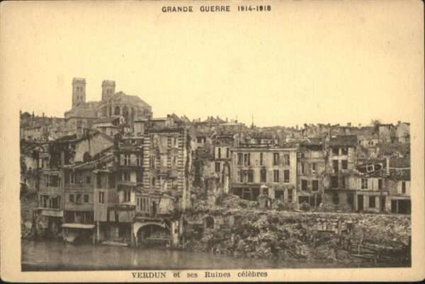 Verdun Meuse Ruines Celebres