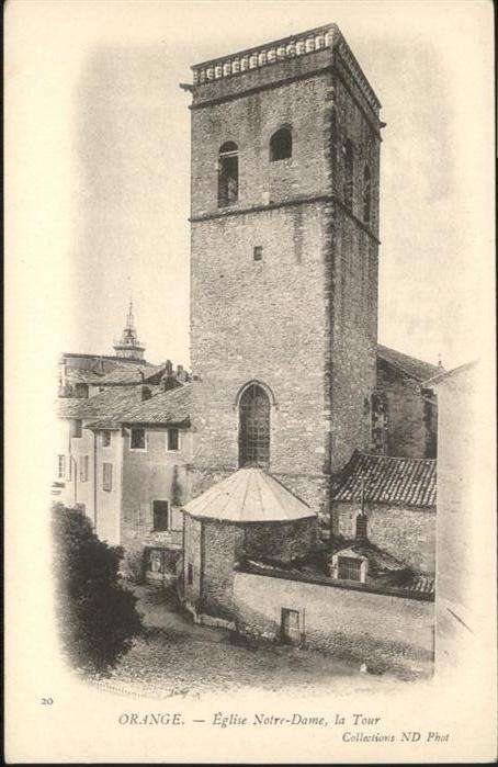 Orange Vaucluse Eglise Notre Dame