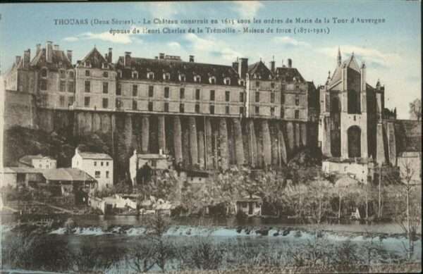 Thouars  Deux-Sevres Chateau