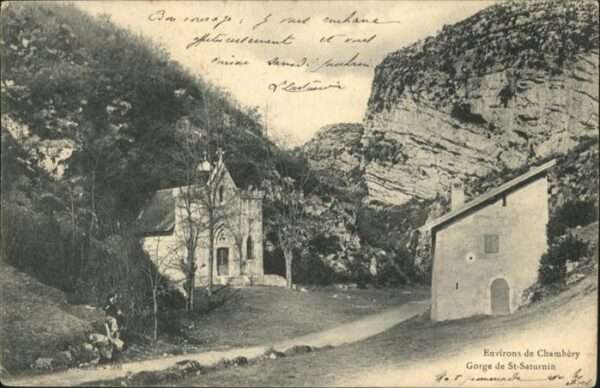 Chambery Gorge St Saturnin
