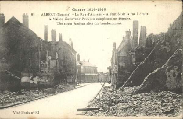 Albert Somme Rue Amiens
