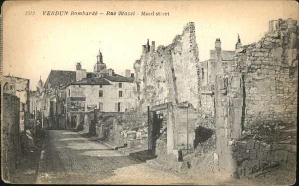 Verdun Meuse Rue Mazel