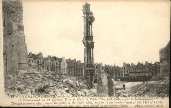 Arras Pas-de-Calais Grande Guerre