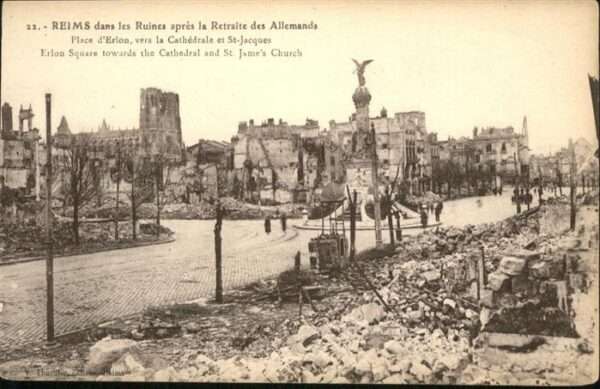 Reims Champagne Ardenne Ruines