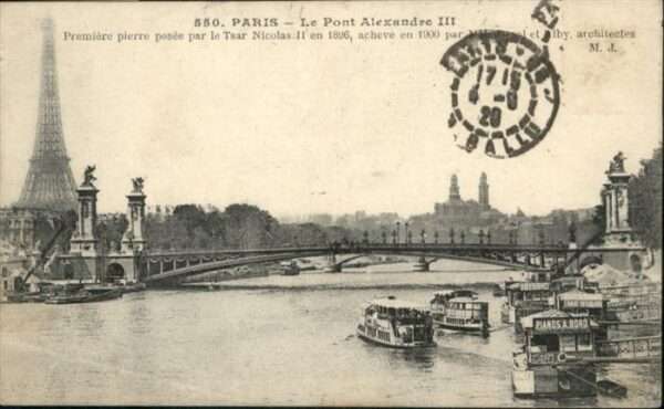 Paris le Pont Alexandre